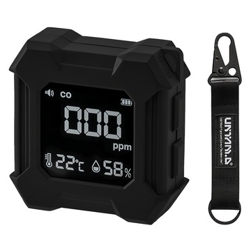 Vendict Untamed 車宿露營一氧化碳氣體洩漏警報器掛繩套組  黑色  1組