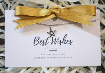 925 SILVER 鏤空星星 - 頸鏈