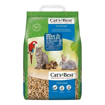 Cat's Best 藍標粗顆粒崩解型木屑砂  5.5kg  1袋  無香