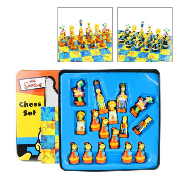 シンプソンズ 3Dチェスセット The Simpsons Chess Set テーブルゲーム