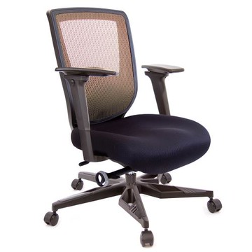 GXG  重量級 短背泡棉座 電腦椅 (電競腳/3D手游後靠扶手) TW-52F6 KG9M