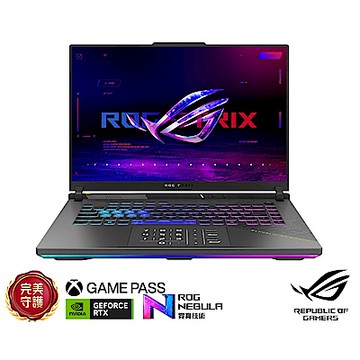 ASUS G614PR 16吋2.5K電競筆電 (Ryzen 9 8940HX/GeForce RTX 5070 Ti/16GB/1TB SSD/幻潮黑/ROG Strix G16)