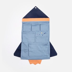 伊登兒童造型壁掛收納袋 火箭