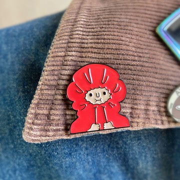 pins of ooo - 感覺安全 琺瑯別針