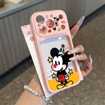 ins小丑米奇潮款 iPhone18 手機殼適用 17pro 新款 16/15 創意 14 防摔 13 全包