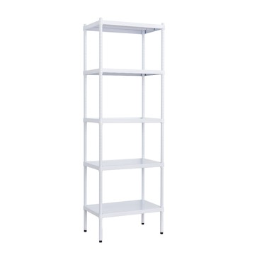 【dayneeds】極致工藝 60X45X210cm 五層鐵板架/二色可選白色