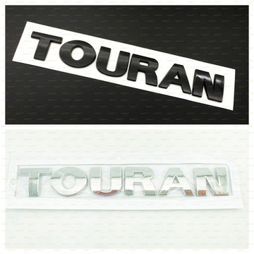 TOURAN 黑色 福斯 VW 字標 尾標 車尾 銘牌 貼標 字母 改裝 後標 字母標 TSI 黑化 車標 亮黑