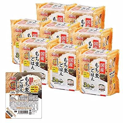 アイリスオーヤマ パック ごはん もち麦 低温製法米のおいしいごはん 非常食 米 レトルト 150g×24個