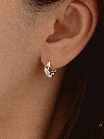 Silver 925 Curve Earrings