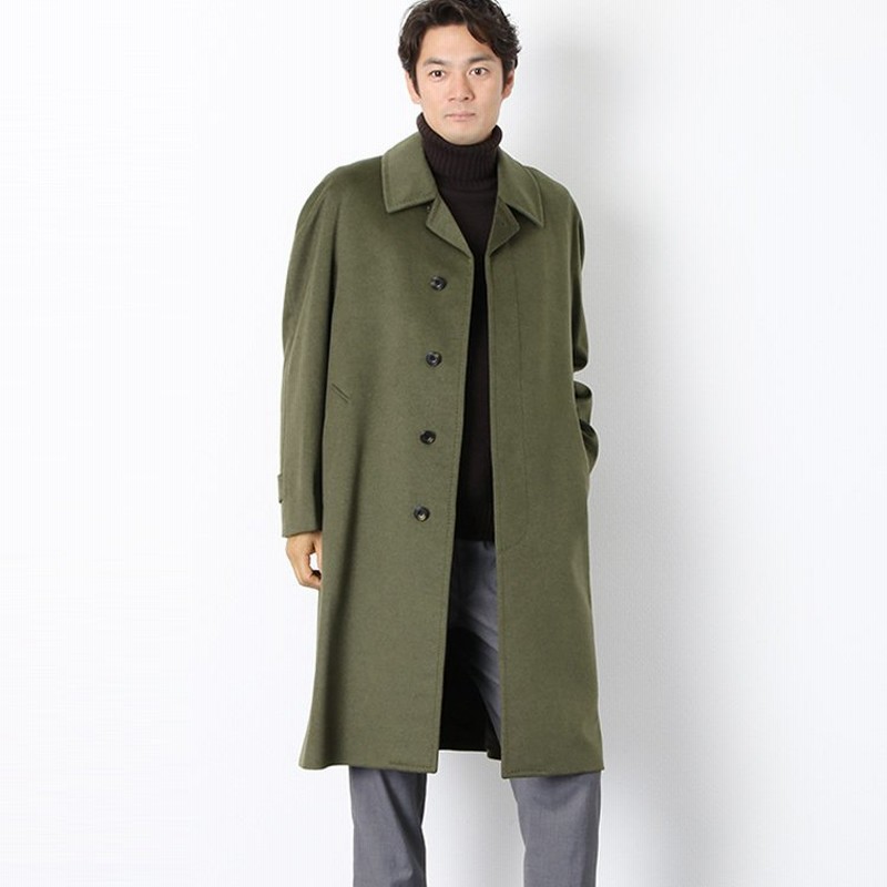 カシミヤ ステンカラー コート ラグラン 秋冬 メンズ カーキ キャメル クリスマス 通販 Lineポイント最大0 5 Get Lineショッピング