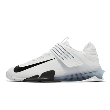 Nike 舉重鞋 Savaleos 男款 白 健身 訓練 重訓 穩定 支撐 透氣 運動鞋