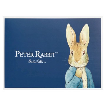 奇哥 比得兔天絲泡泡紗被安撫禮盒  藍色  100 x 100cm