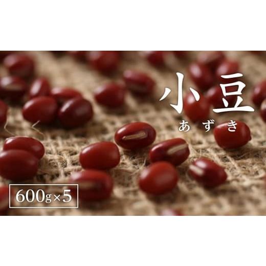 ふるさと納税 北海道 帯広市 小豆(600g×5)