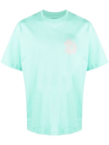 OBJECTS IV LIFE - graphic-print crew-neck T-shirt - men - Cotton/Recycled Cotton - XL - Green