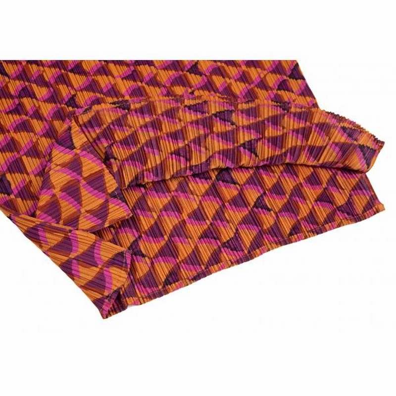 プリーツプリーズPLEATS PLEASE ジオメトリックプリント