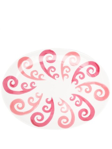 Themis Z - Athenee Peacock serving platter - unisex - Porcelain - One Size - White