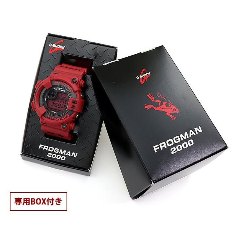 プレミア商品 保証なし 電池交換済 CASIO G-SHOCK Gショック フロッグマン FROGMAN 2000 DW-8200NT-4JR  西暦2000年特別仕様モデル 潜水カエル | LINEショッピング