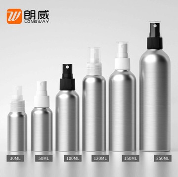 30ml -100ml酒精空瓶 鋁瓶噴霧瓶 香水瓶 防曬 噴霧分裝瓶 補水瓶 化妝品分裝鋁瓶配噴頭