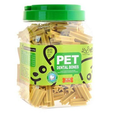 【u-PET 優沛特】潔牙骨 NO.1(起士風味4cm) 1000g