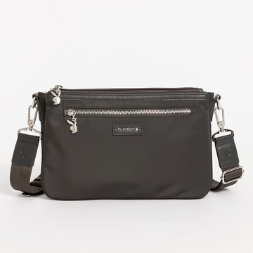 PLAYBOY - 斜背包  My Way系列 - 深灰色