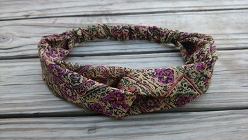 圖騰髮帶~交叉款