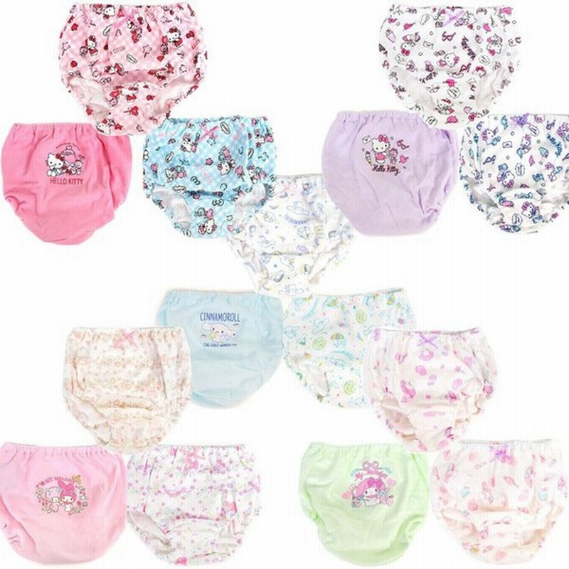 サンリオ ショーツ キッズ 3枚組 下着 女の子 綿100 パンツ 肌着 インナー かわいい おんなのこ 子供 キッズ 女児 通販 Lineポイント最大0 5 Get Lineショッピング