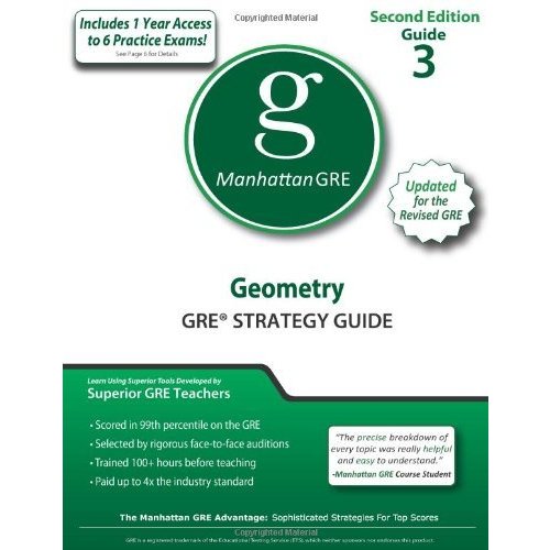 Geometry GRE Strategy Guide  2nd Edition (Manhattan GRE)