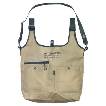 Matchwood Tank 斜背購物袋  48 x 38 x 13cm  卡其色
