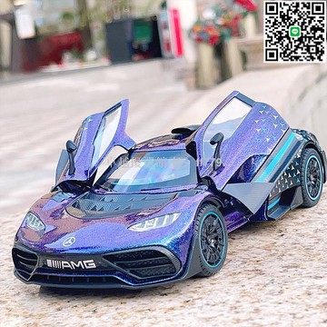 【卓越優選館】奔馳AMG ONE合金車模型 1:18仿真F1賽車 高質感收藏擺件 汽車禮品 男生送禮推薦