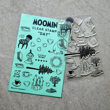 【什物 x Pinkoi x Moomin】慕敏水晶印章組 / Clear Stamp