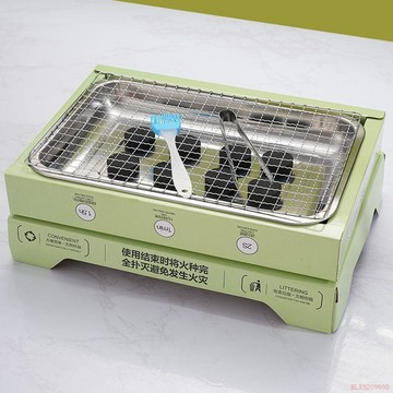 桃園出貨✨一次性燒烤爐燒烤架家用戶外宿舍露營聚餐野餐碳烤工具自烤
