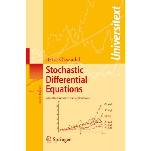 Stochastic Differential Equations An Introduction with Applications