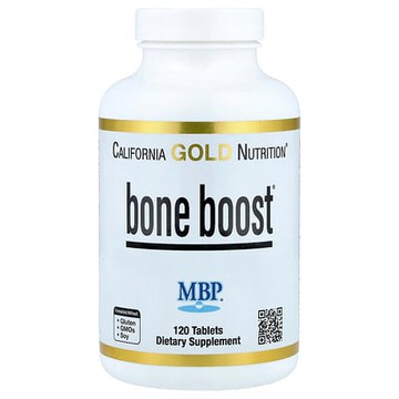 California Gold Nutrition, Bone Boost 含鈣、鎂、維生素 C 和鉀，120 片