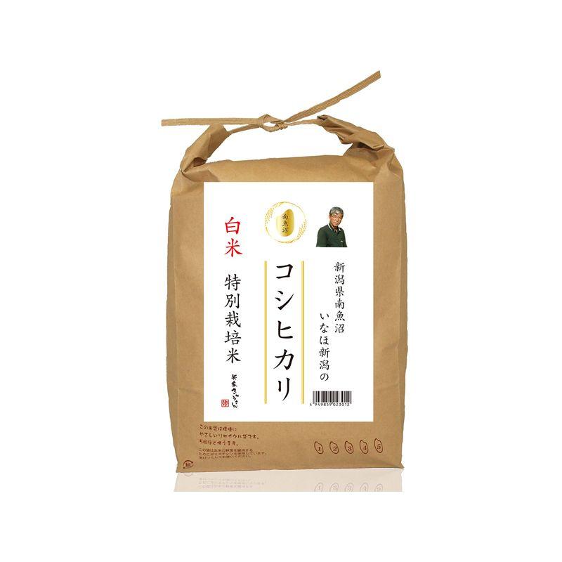 精米 新潟県南魚沼産 いなほ新潟のお米 白米 コシヒカリ 5kg 令和4年産