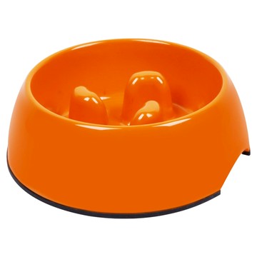 SUPER 休普 優質健康慢食碗狗碗貓碗寵物碗/SD優質美耐皿 XL  1個  橘色