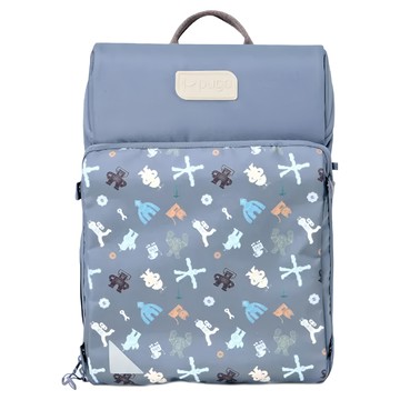 pugo 噗果 好好扣系列 插畫師圖案前蓋 60g 1入  中低年級  霧藍機器輪