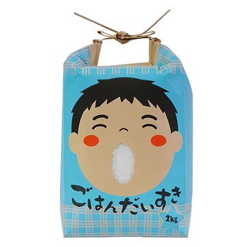 Well Life 悅生活 谷穗 富山縣山富獻納越光米 特A級 2kg 日本米  1包