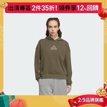 adidas CITY ESCAPE 長袖上衣 大學T 女 IP7076 官方直營
