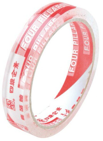 四維鹿頭牌 超透明文具優韌膠帶(8入/組) [大買家]