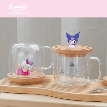 三麗鷗系列公仔玻璃杯組