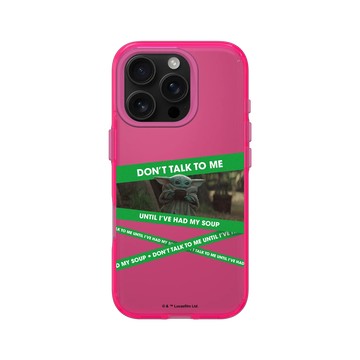 iPhone 16 Pro Clear 粉漾桃 - Star Wars - The Mandalorian - 不要跟古古說話