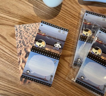 【釜山海邊】便簽本/手帳拼貼可撕留言本