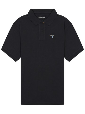 barbour polo with logo
