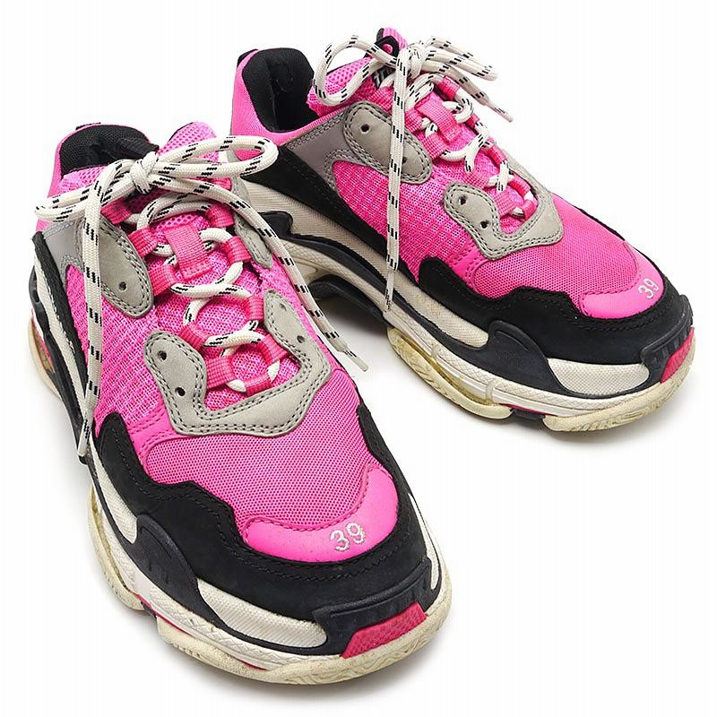 バレンシアガ BALENCIAGA トリプルS ピンク TRIPLE S PINK メンズ ...