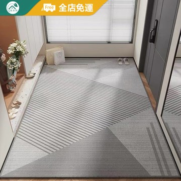 【客製化地墊】入戶門地墊 北歐輕奢 地墊玄關 刮泥地墊 高級感圈絨地毯 門口地墊 進門地墊 除塵 防滑地墊 玄關地墊