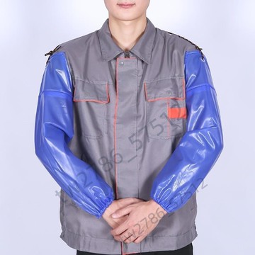 【台灣熱銷】防水套袖 加長護袖 防油污袖套 耐磨工作袖套 厨房防護袖套 勞保護袖 屬性優質