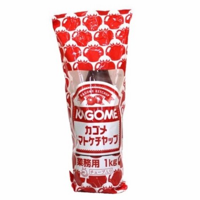 カゴメ トマトケチャップ 1kg チューブ ケチャップ 業務用