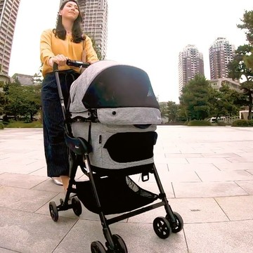 免睏【日本精品 Compet 寵物推車 milimili EG  小型犬】狗推車 小狗推車