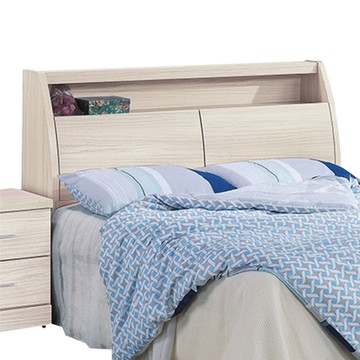 【文創集】福瑞 梣木紋6尺雙人加大床頭箱(不含床底＋不含床墊)-182x30.3x109cm免組