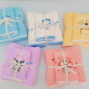 卡通刺繡禮盒套裝婚慶禮物庫洛米美樂蒂布丁狗結婚滿月伴手禮
